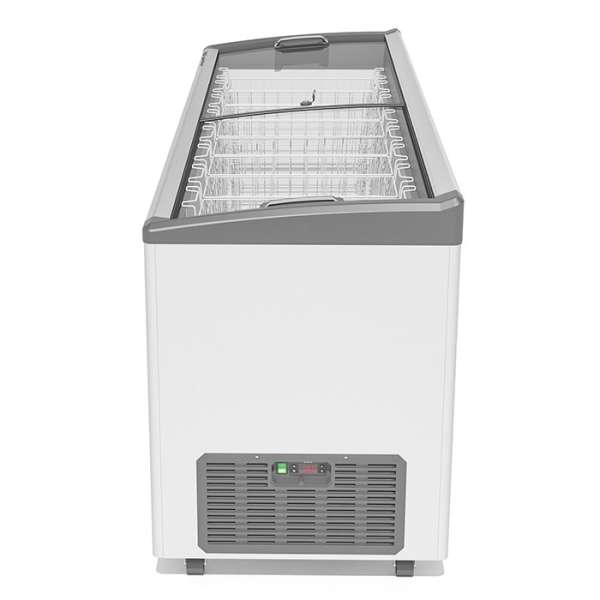 Ларь морозильный Frostor FG 700 E серый V25 (алюминиевая рамка)